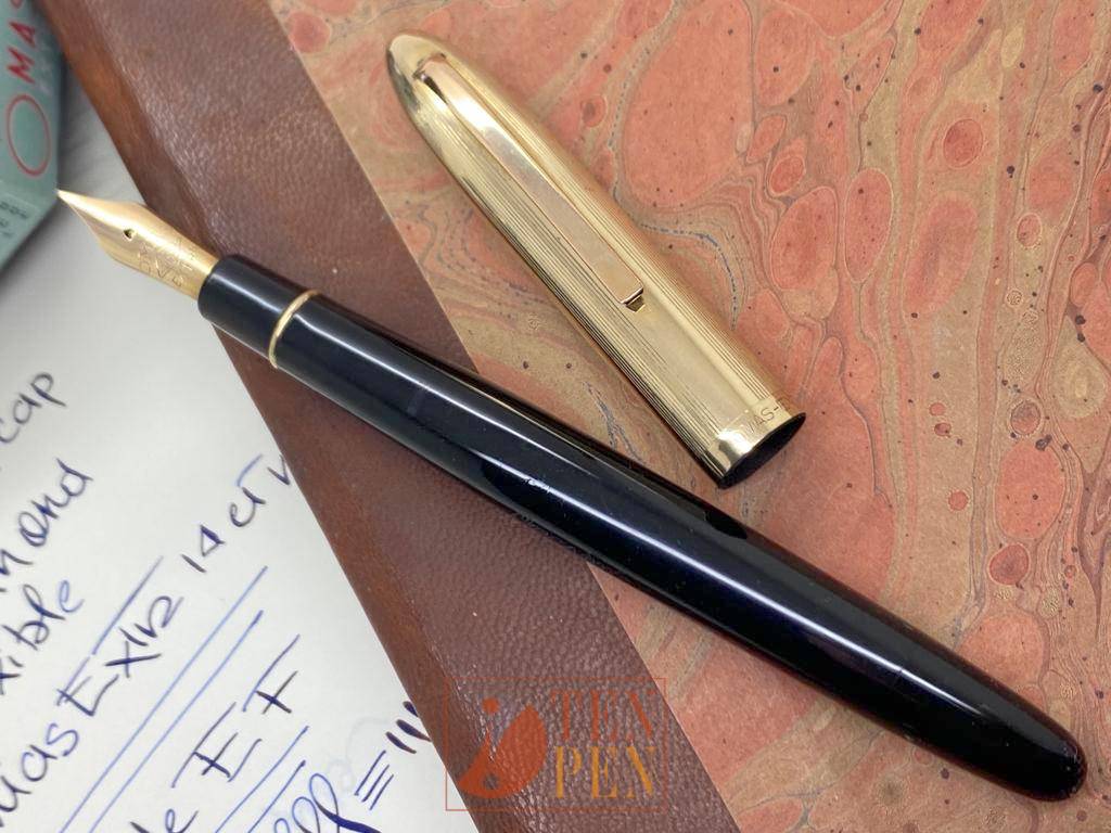 OMAS 556/S GOLD FILLED CAP | Tenpen - By Letizia Iacopini